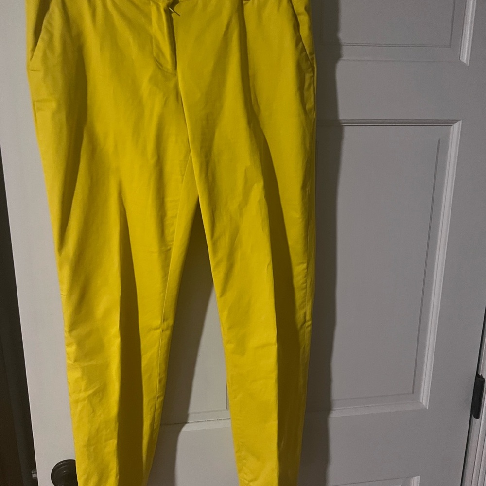 Yellow Women's Pants - Picture 2 of 4